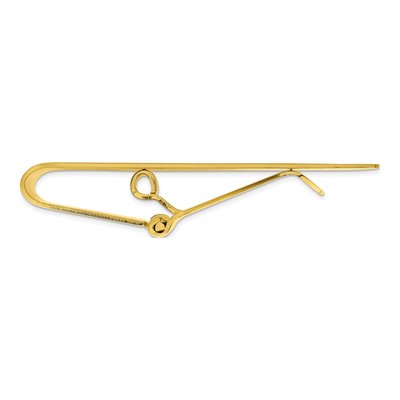 Gold-Tone Diamond Money Clip – view 2
