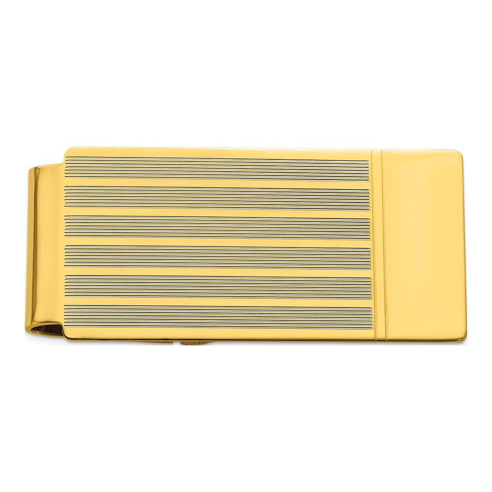 Kelly Waters Gold-Plated Etched Money Clip