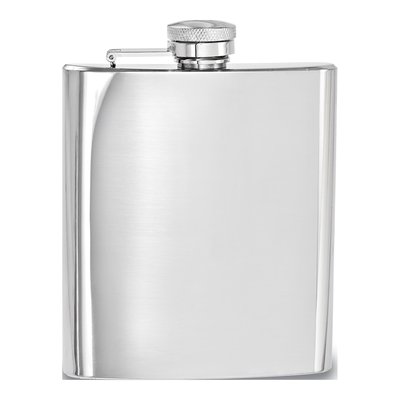Rebel Steel Stainless Steel 8 oz Flask & Funnel Set
