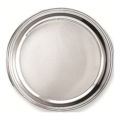 Silver-Plated 12" Round Tray