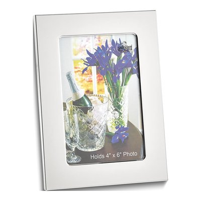 Engravable Nickel-Plated 4x6 Photo Frame