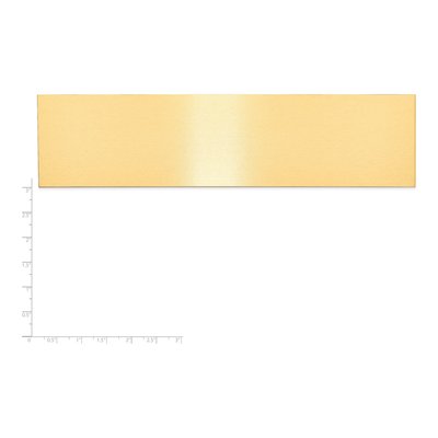 Satin Brass Engravable Plates - Set of 6 – view 2