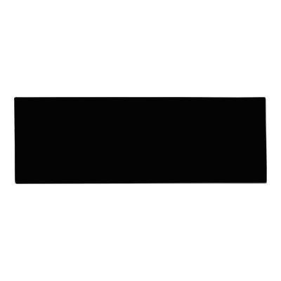 Engravable Black Aluminum Plates, Set of 6