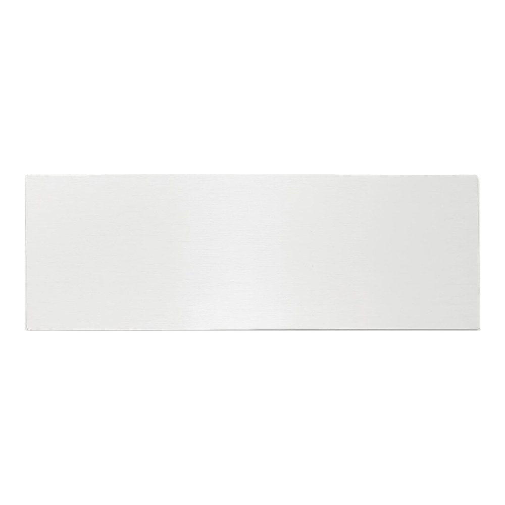 Polished Aluminum Engravable Plates - Set of 6
