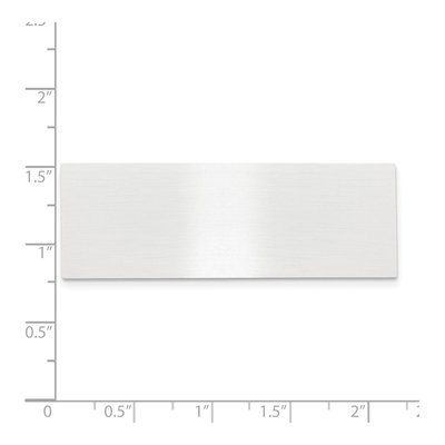 Satin Aluminum Engravable Plates - Set of 6 – view 2