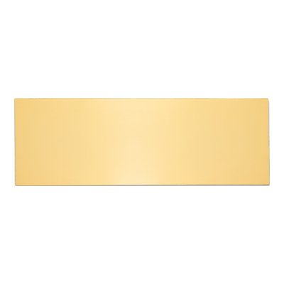 Polished Brass Plates, Set of 6