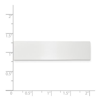 Polished Aluminum Engravable Plates, Set of 6 – view 2