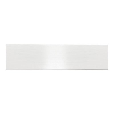 Satin Aluminum Engravable Plates, Set of 6