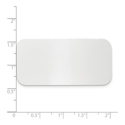 Polished Aluminum Plates, Set of 6 - Engravable – view 2