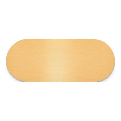 Copper Aluminum Engravable Plates, Set of 6