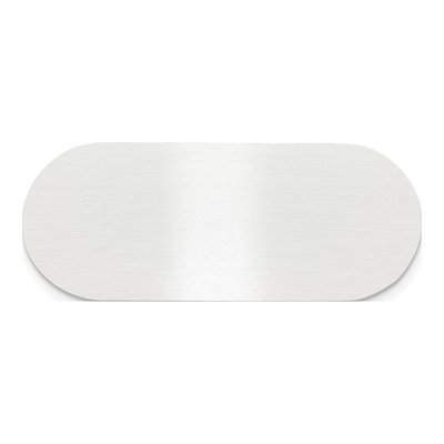Satin Aluminum Engraving Plates, Set of 6