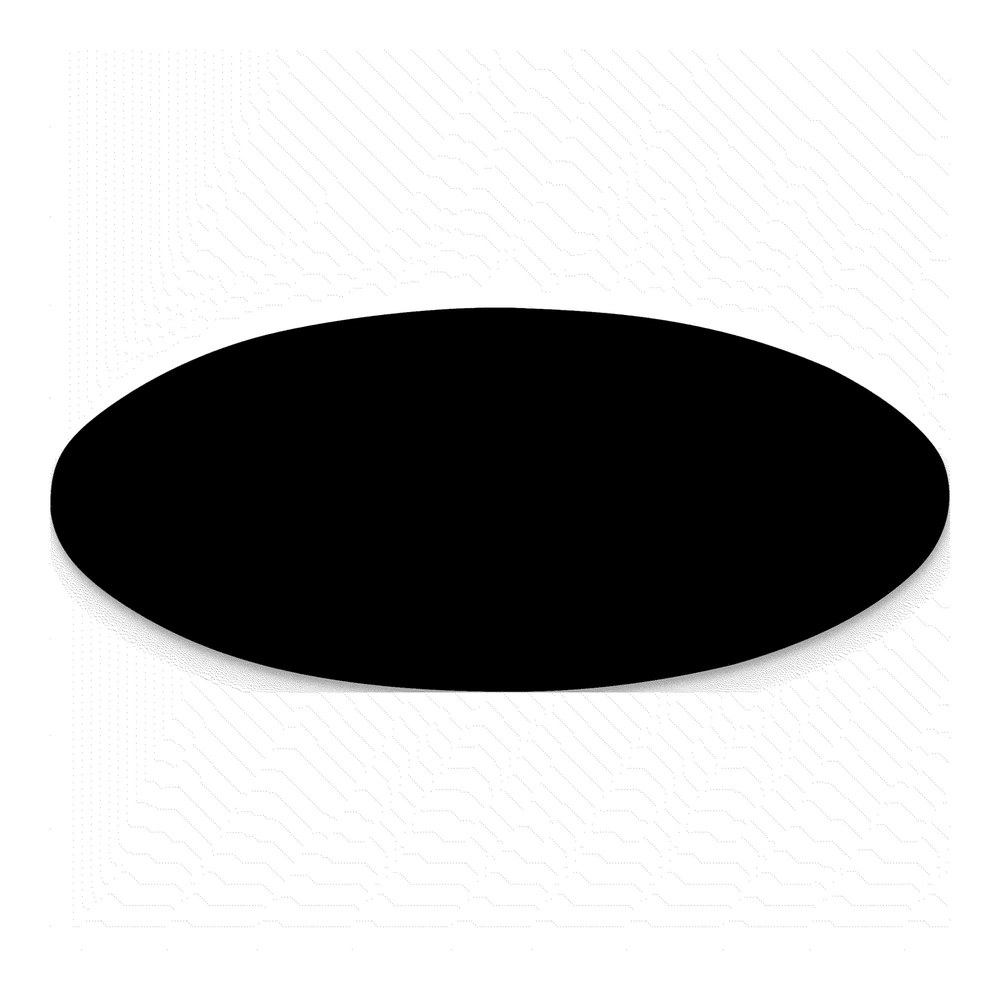 Black Anodized Aluminum Engravable Plates, Set of 6