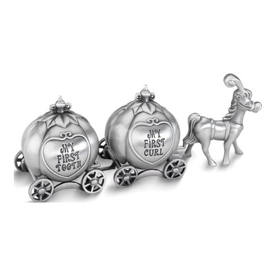 Fairy Tale Horse & Coach First Tooth Curl Boxes
