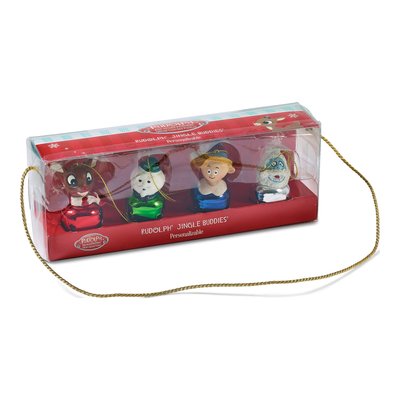 Rudolph and Friends Jingle Buddy Ornaments, Set of 4 – view 4