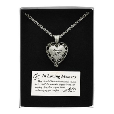 Always In My Heart Memorial Locket Necklace, 24 in – view 6