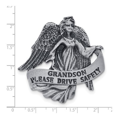 Grandson Guardian Angel Visor Clip – view 4