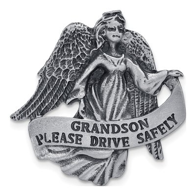 Grandson Guardian Angel Visor Clip