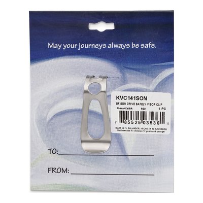 SON PLEASE DRIVE SAFELY Visor Clip – view 4