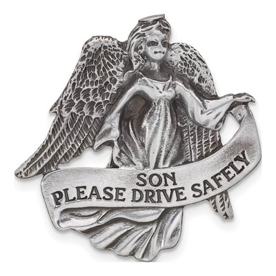 SON PLEASE DRIVE SAFELY Visor Clip