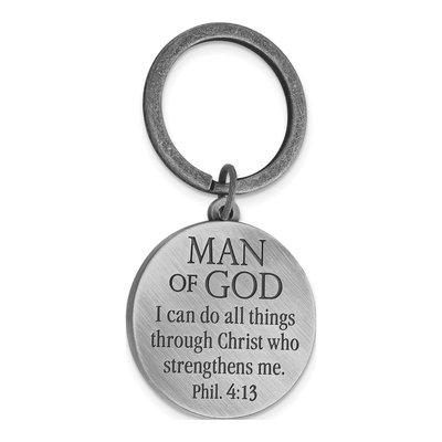 Man of God Verse Key Ring – view 4