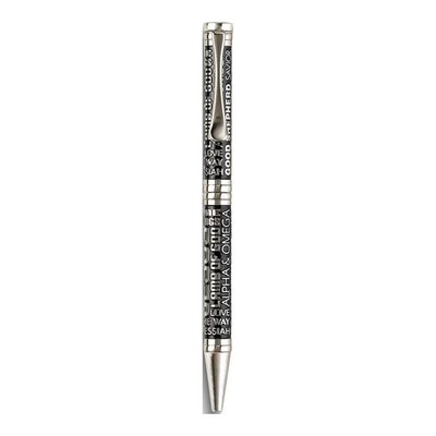 Names of Jesus Silver-Tone Ball-Point Pen