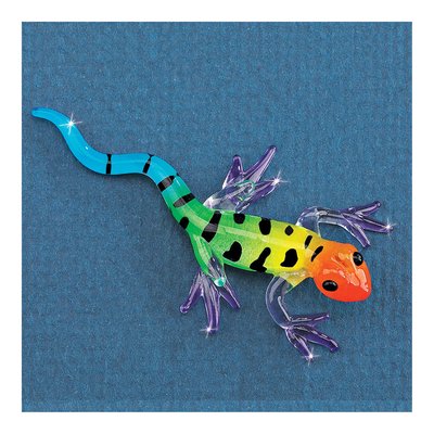 Handcrafted Glass Gecko Figurine Gift – view 3