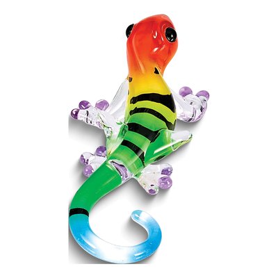 Handcrafted Glass Gecko Figurine Gift – view 4