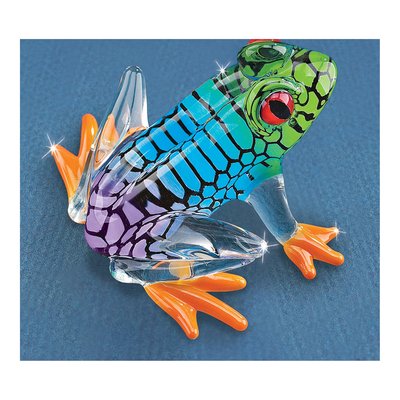 Handcrafted Glass Frog Figurine - Island Hopper Gift – view 5