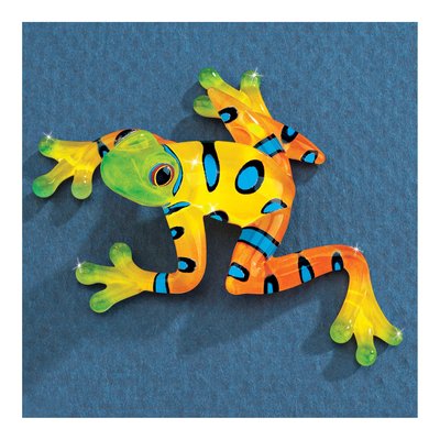 Rain Forest Frog Handcrafted Glass Figurine – view 4