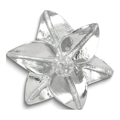 Pewter Daffodil Ring Holder – view 2