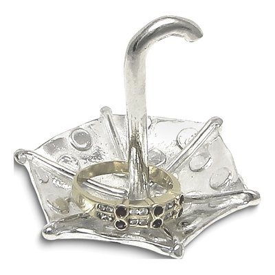Pewter Umbrella Ring Holder – view 2