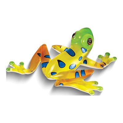 Handcrafted Glass Rain Forest Frog Figurine Gift – view 2