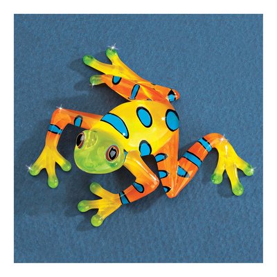 Handcrafted Glass Rain Forest Frog Figurine Gift – view 5