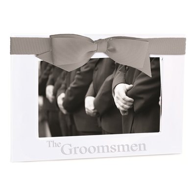 Groomsmen Silver-Plated 4x6 Picture Frame
