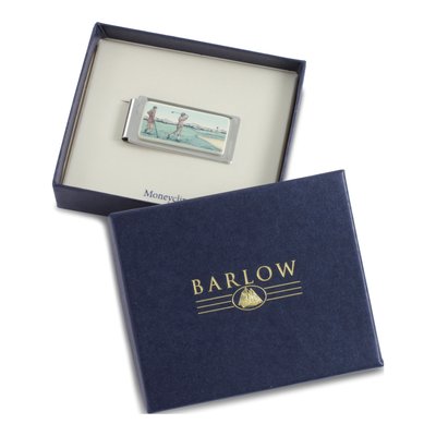 Barlow Designs Golfers Money Clip, Silver-Plated – view 3