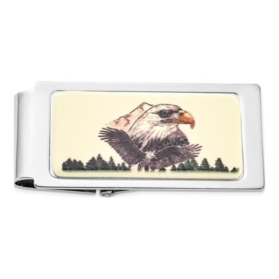 Barlow Eagle Portrait Money Clip
