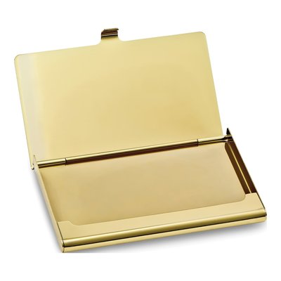 Gold-Tone Engravable Card Case – view 2