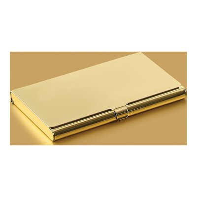 Gold-Tone Engravable Card Case – view 4