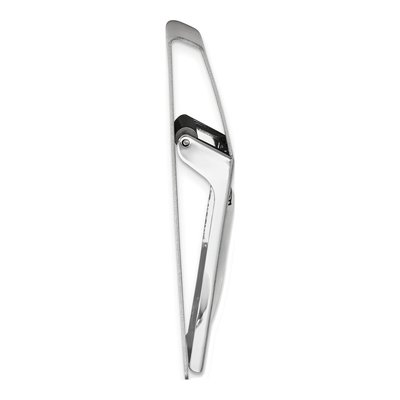 Silver-Tone Ace Hinged Money Clip for Men – view 2