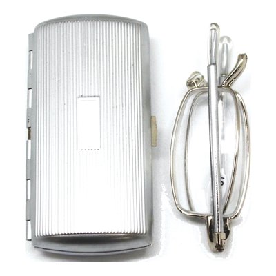 Folding 1.50 Reading Glasses with Metal Case – view 2