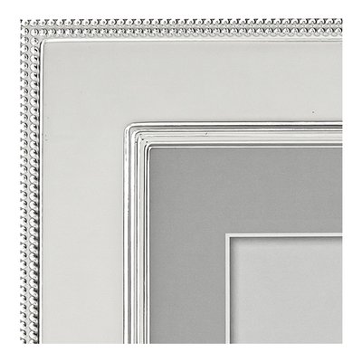Silver-Plated Roped Border Photo Frame – view 2