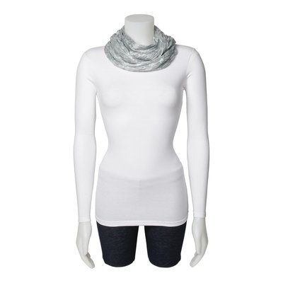 Blue, Grey & Silver Scarf – view 2