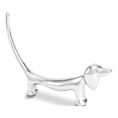 Chrome-Plated Dog Ring Holder