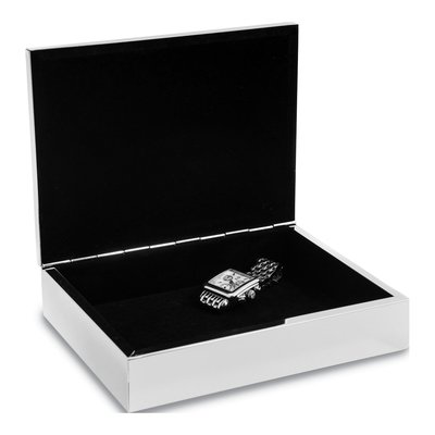 Silver-Plated Hinged Jewelry Box – view 3