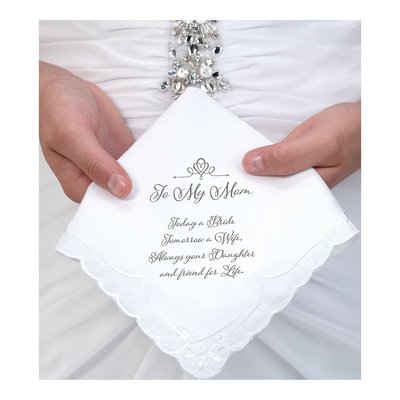 To My Mom Sentiment Cotton Hankie Keepsake Gift – view 2