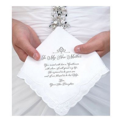 To My New Mother Sentiment Cotton Hankie Gift – view 2