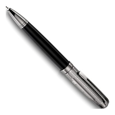 Charles-Hubert Black & Gunmetal Ballpoint Pen