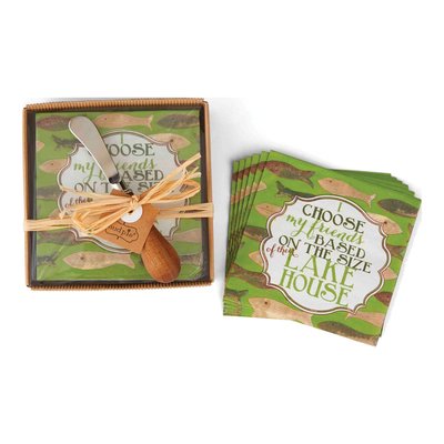 Mudpie Lake House Napkin Set