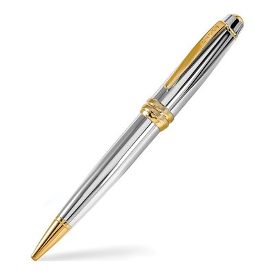 Crossr Bailey Medalist Chrome & Gold-Accent Pen – view 2