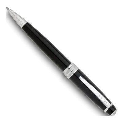 Crossr Bailey Black Lacquer Ballpoint Pen